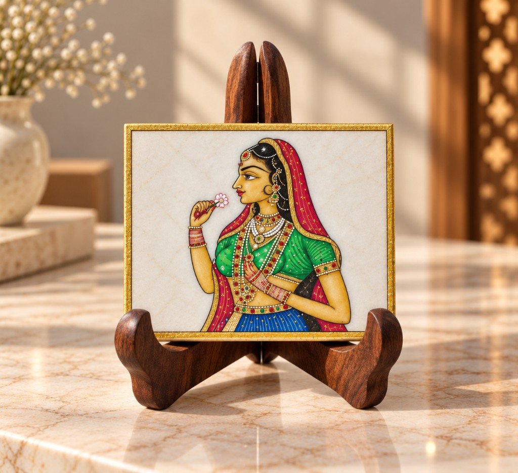 Wooden display stand