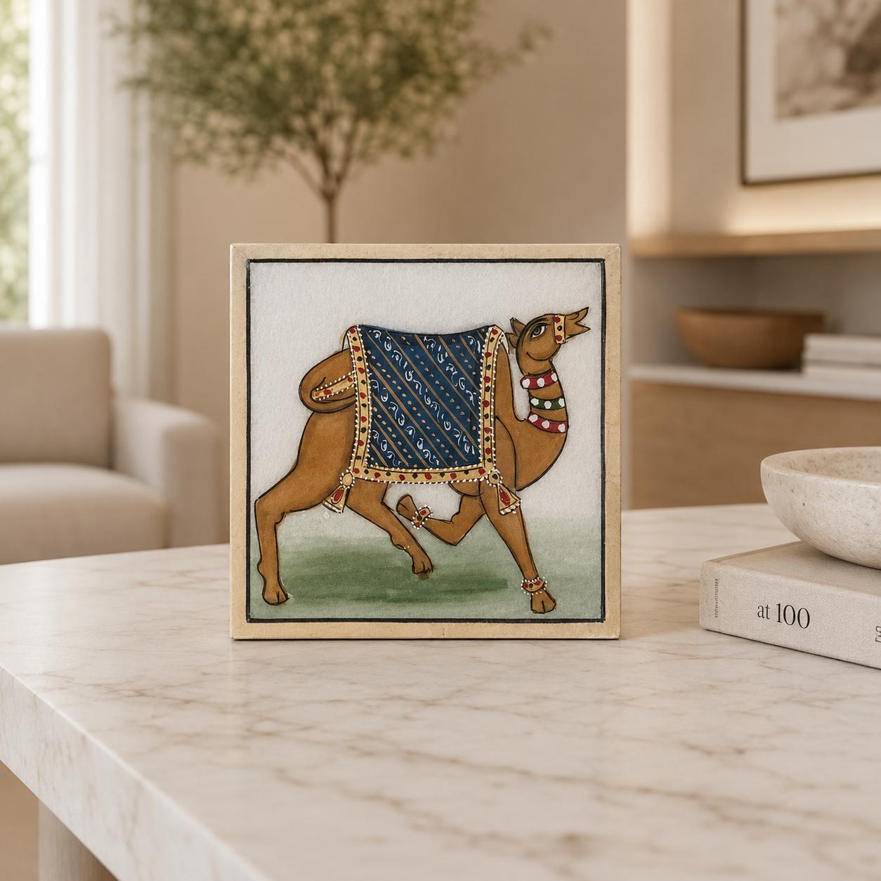 The quiet hurdles of painting on marble